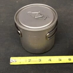 Toaks Light Titanium 550ml Pot (D95mm) 23 Toaks Light Titanium 550ml Pot (D95mm) -Hiking And Camping pot1